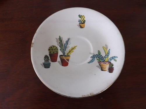 Alfred meakin saucer cactus - meakin,